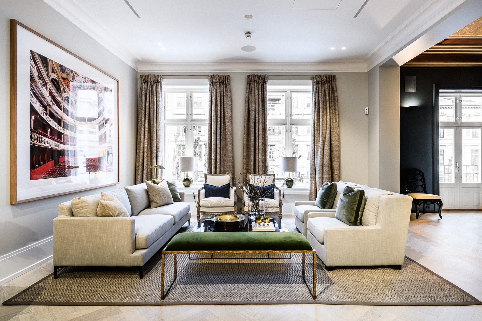 Særdeles gode lysforhold og luftig atmosfære. Galleribilde