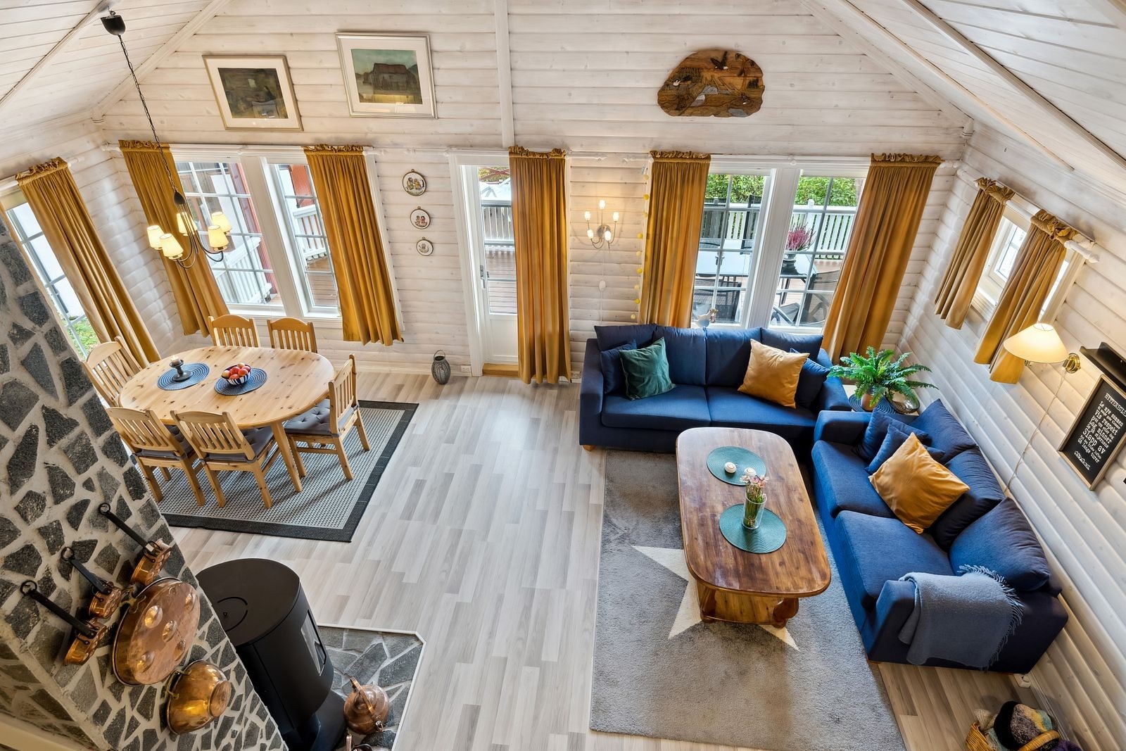 Stue fra hems. Galleribilde