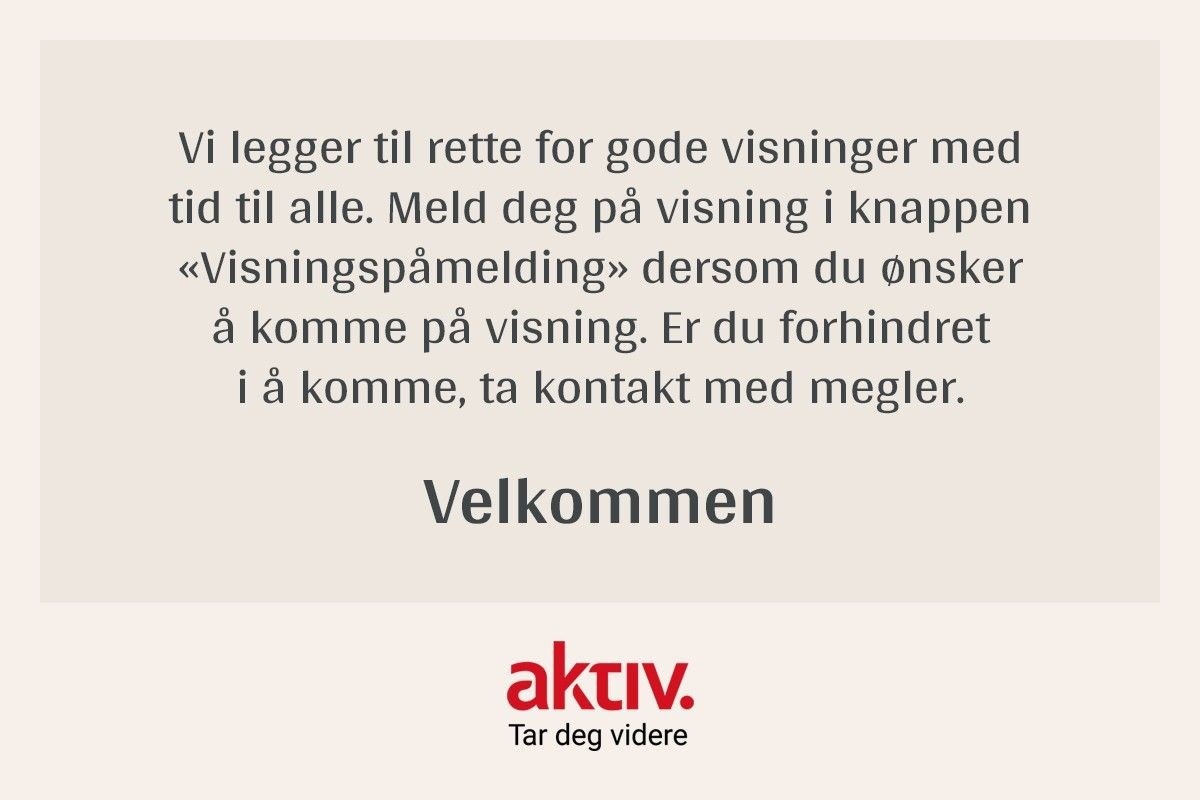 Visningspåmelding. Galleribilde