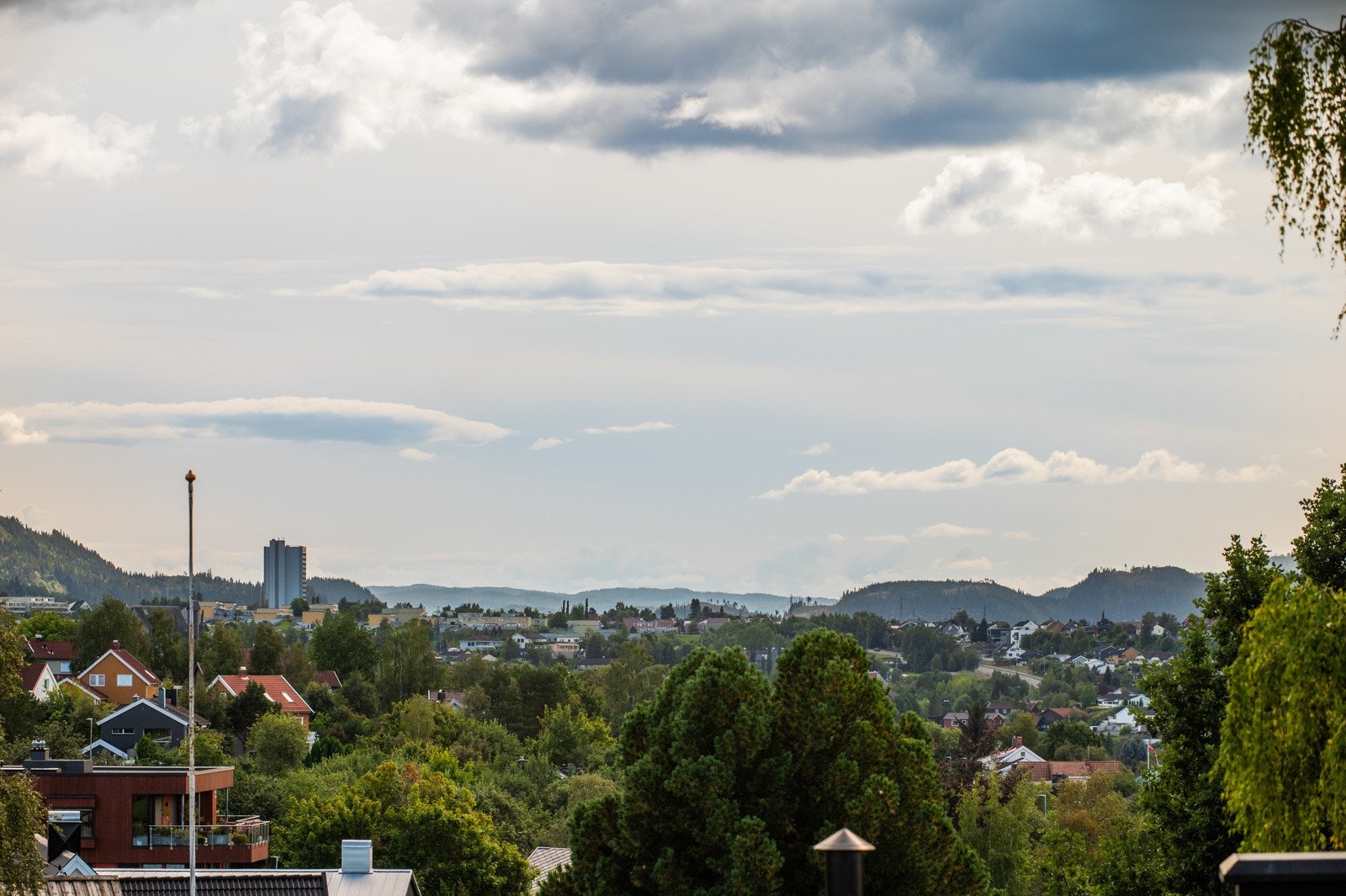 Her har du en aldeles flott utsikt. Galleribilde