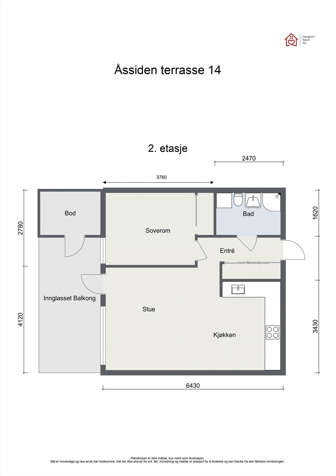 Plantegning - 2. etasje Galleribilde