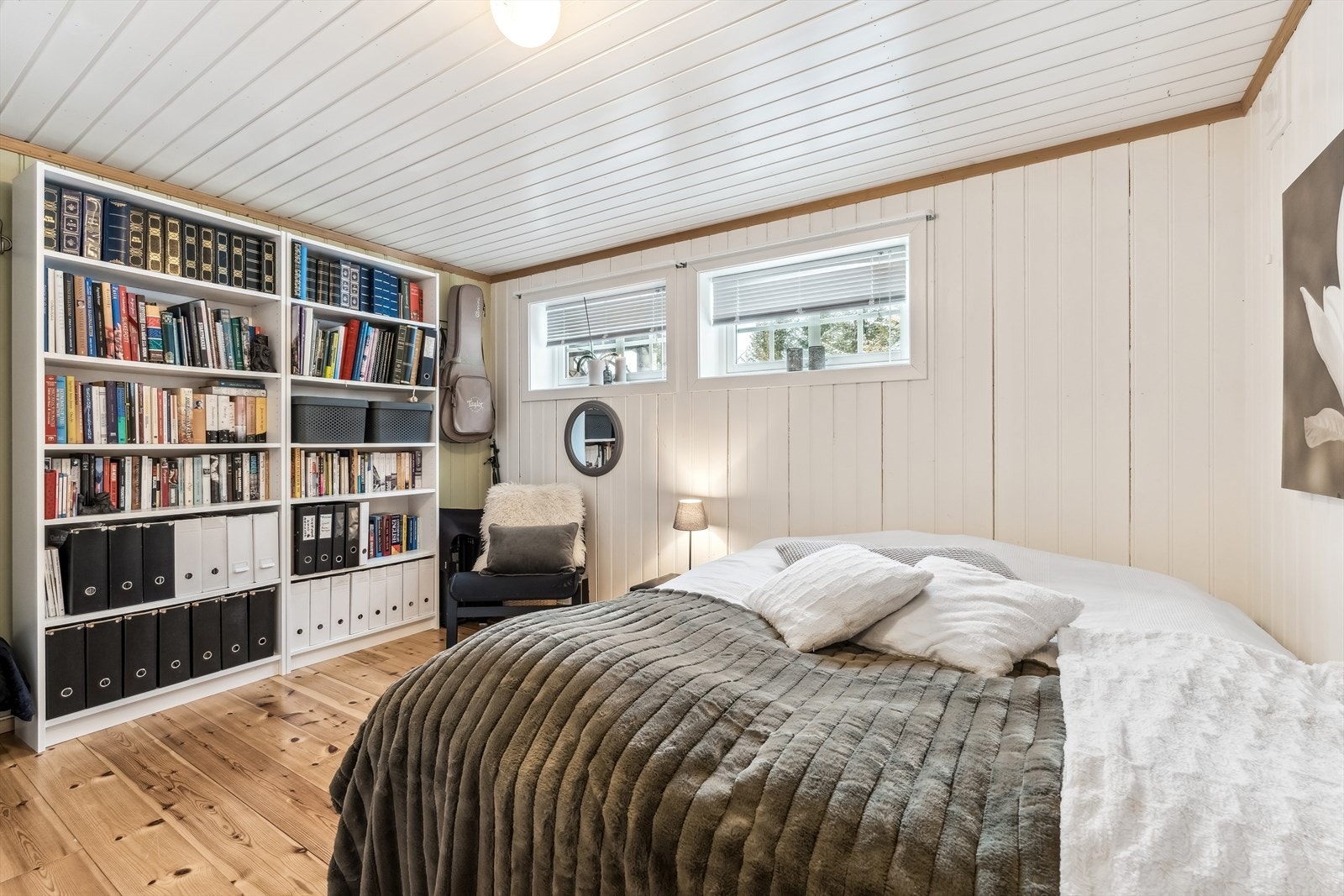 Soverom 4 ligger i underetasjen. Galleribilde