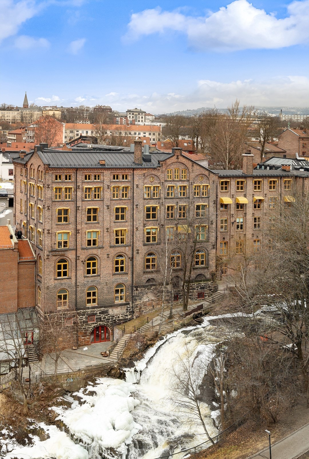 Akerselva. Galleribilde