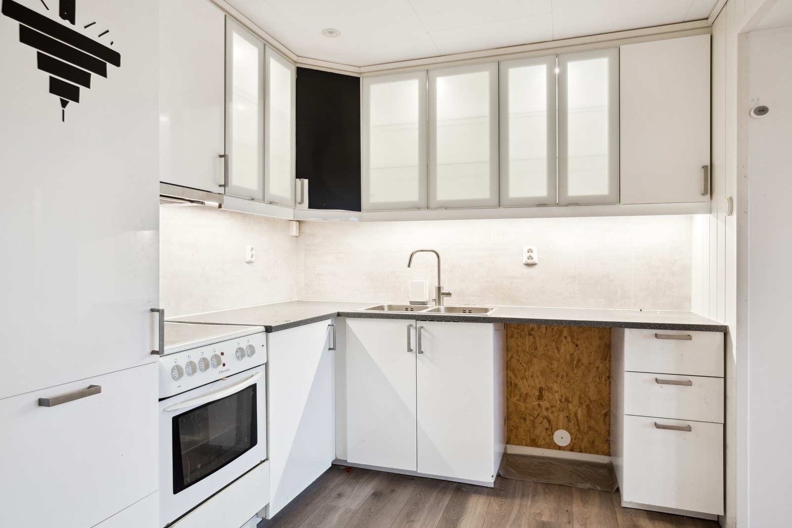 Det har blitt gjort enkle oppgraderinger i leilighten i 2022. Galleribilde