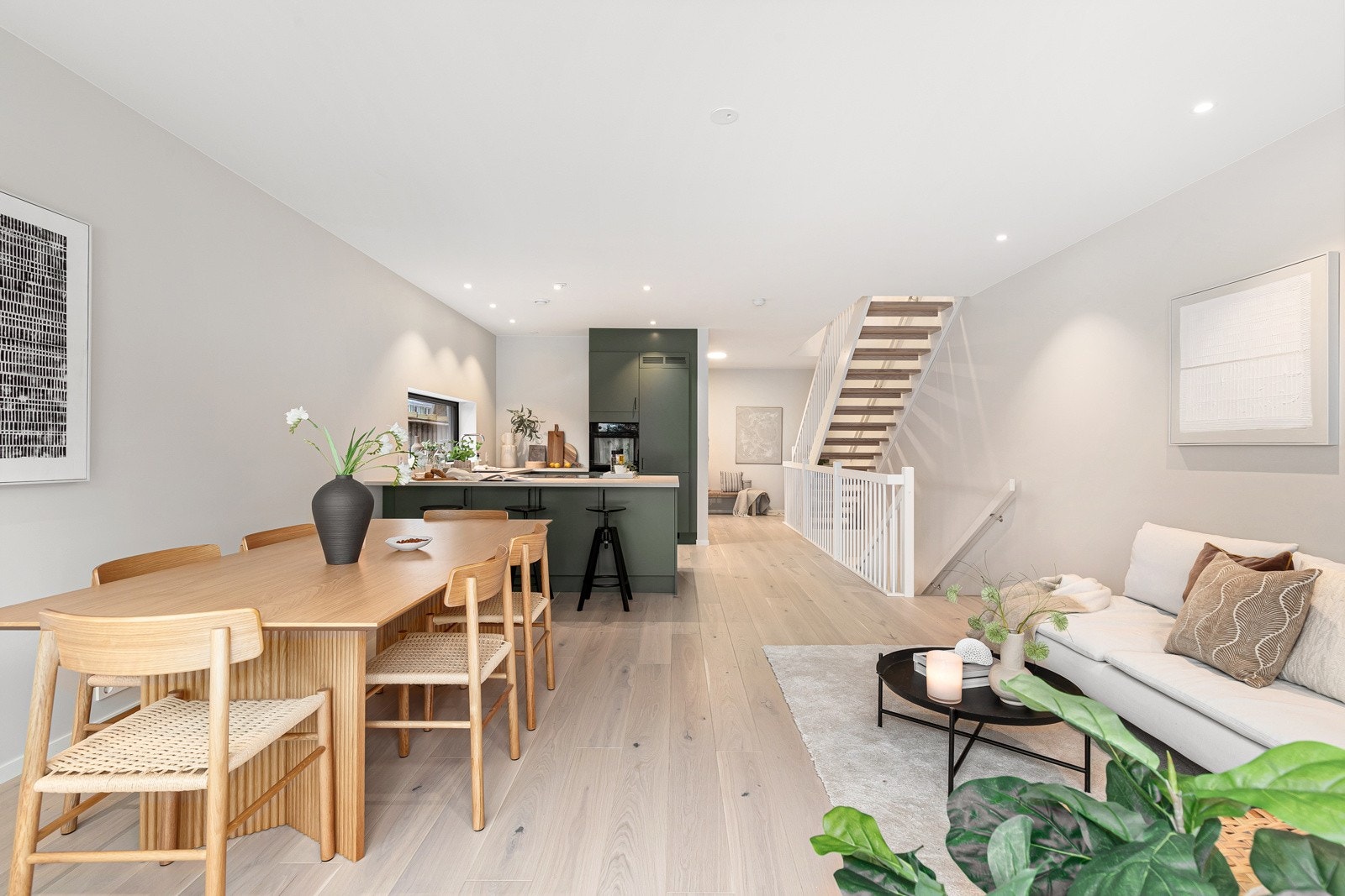 Balansert ventilasjon i boligen sikrer et godt inneklima. Galleribilde