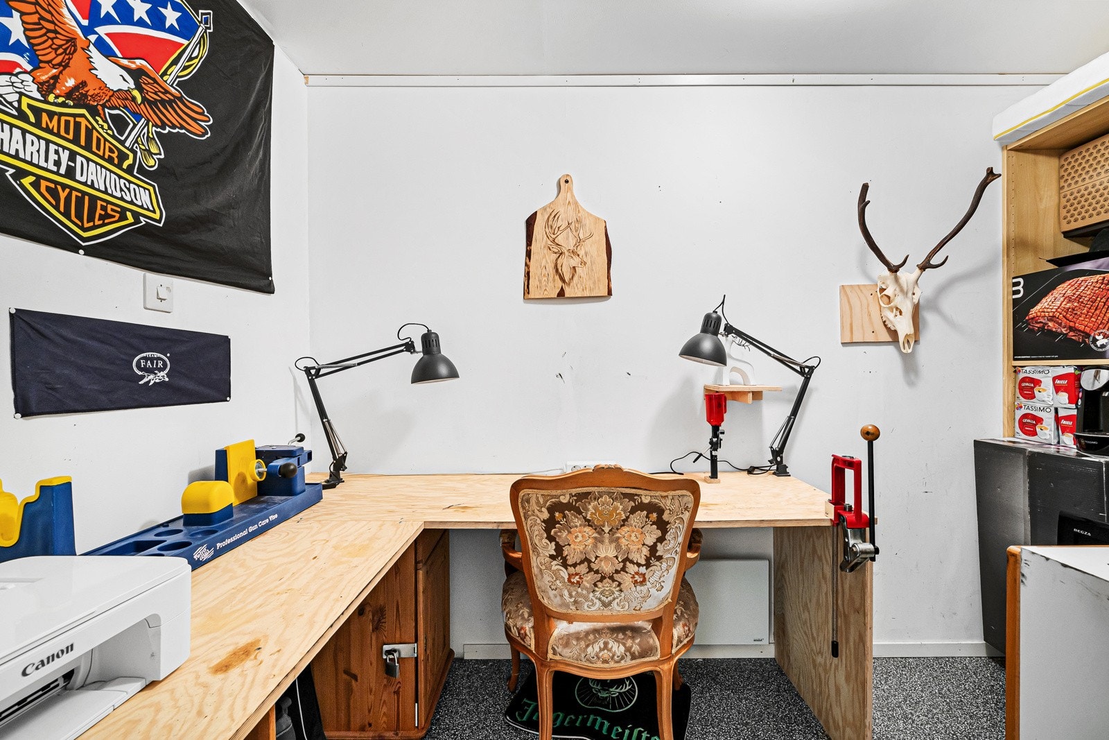 Praktisk bod med god lagringsplass. Galleribilde