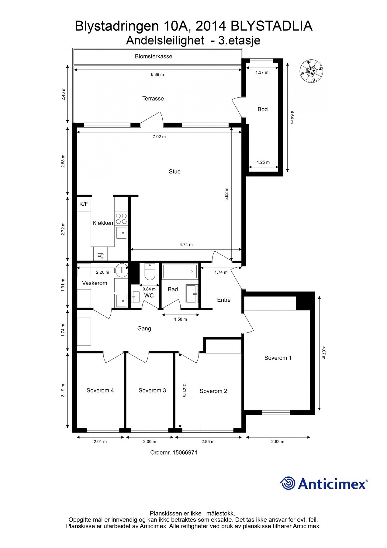 Plantegning. Galleribilde