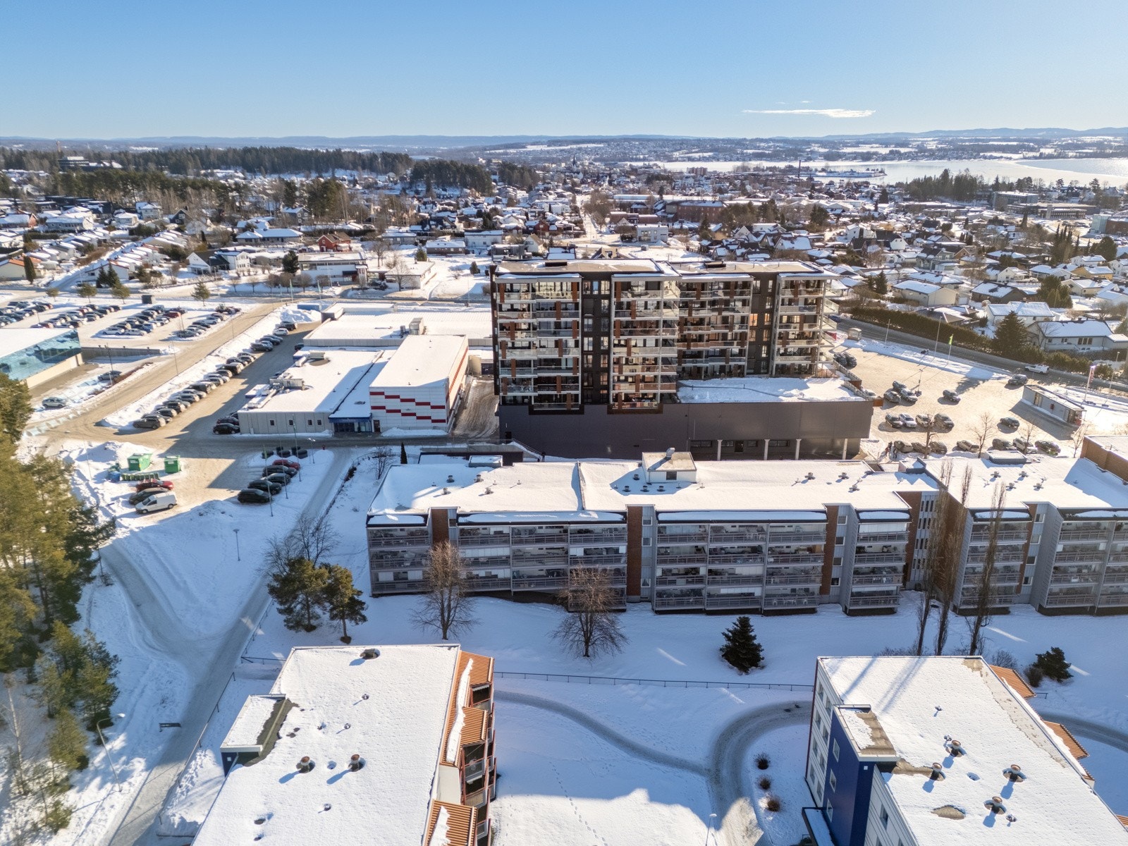 Dronefoto Galleribilde