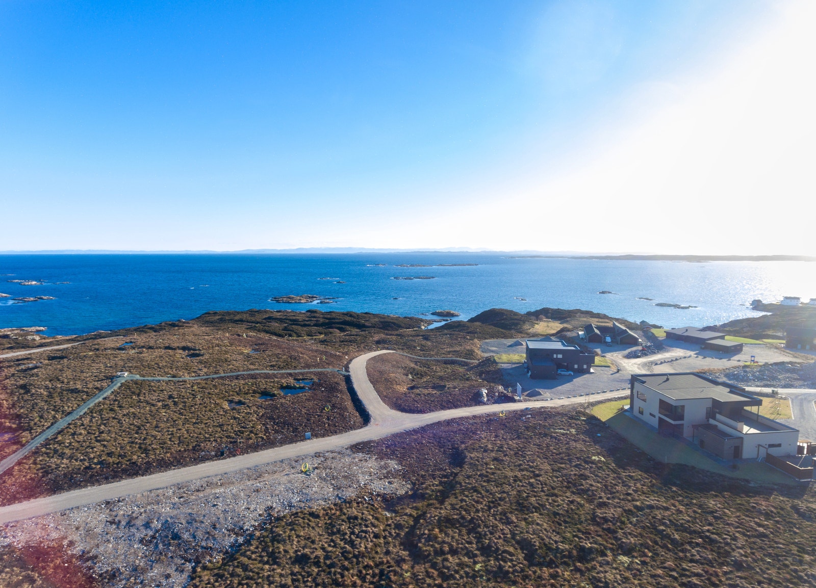 Tomtene er lett tilgjengelig for egenvisning Galleribilde