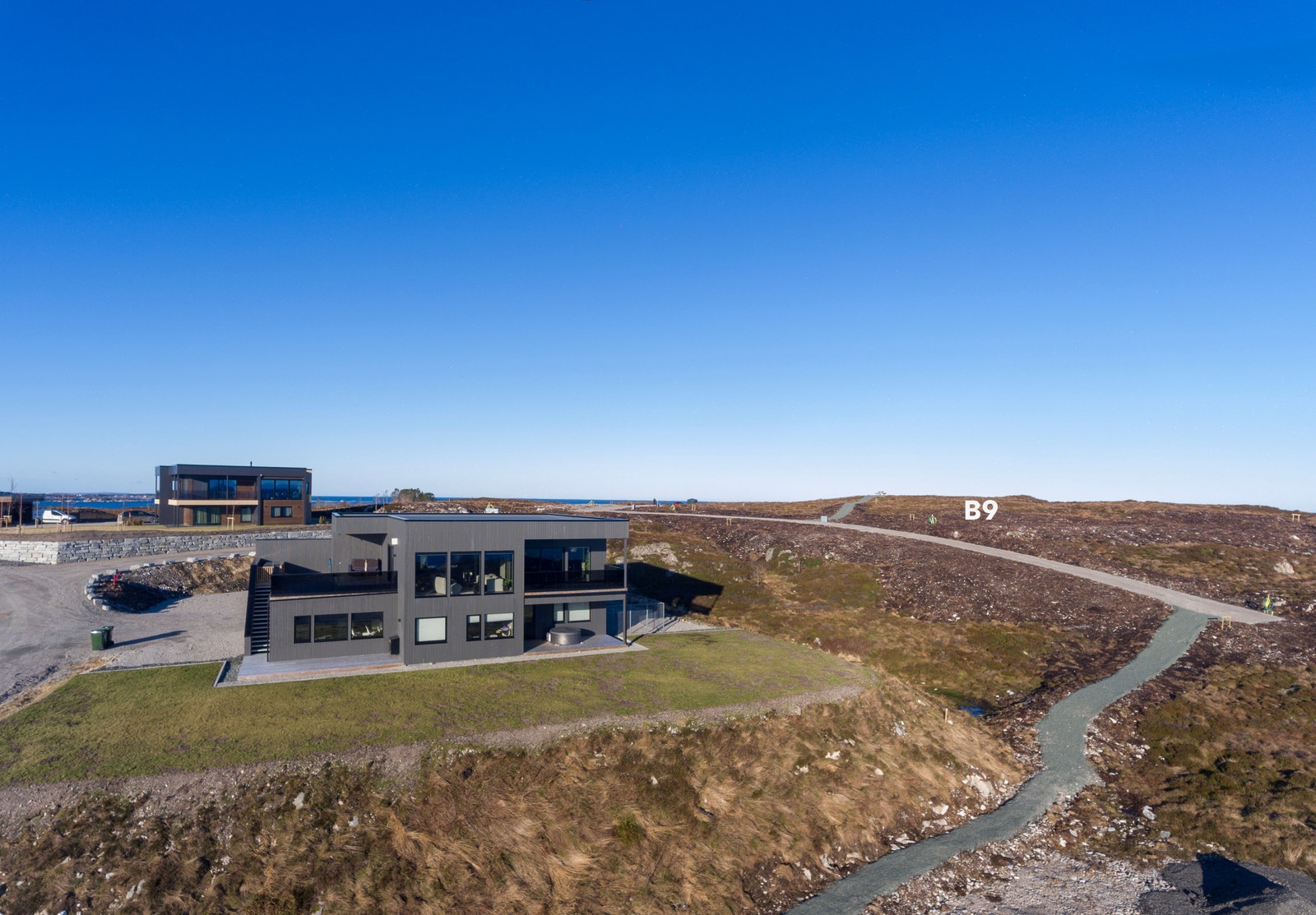 Utnyttelsesgrad for tomtene er 35% BYA Galleribilde