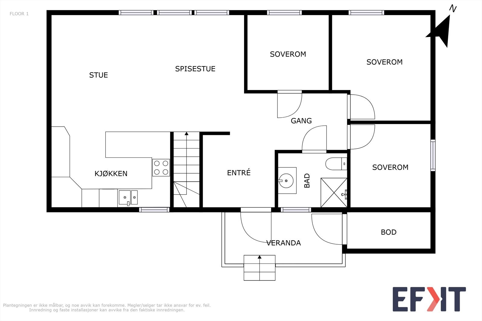 Plantegning av Klubben 14. Galleribilde