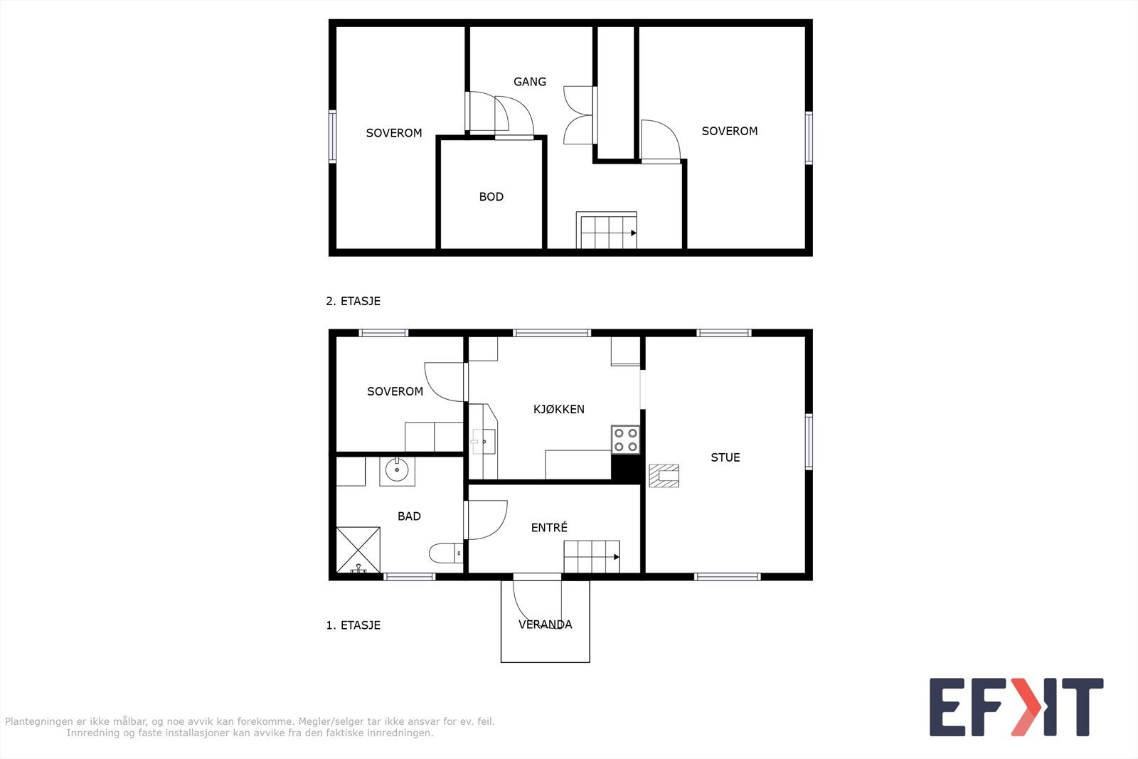 Plantegning av Klubben 12. Galleribilde