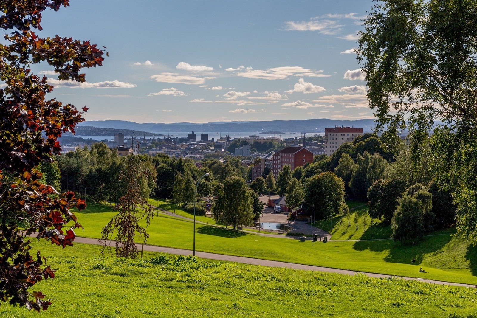 Kort vei til flotte Torshovdalen med hyggelige friområder langs hele Akerselva. Galleribilde