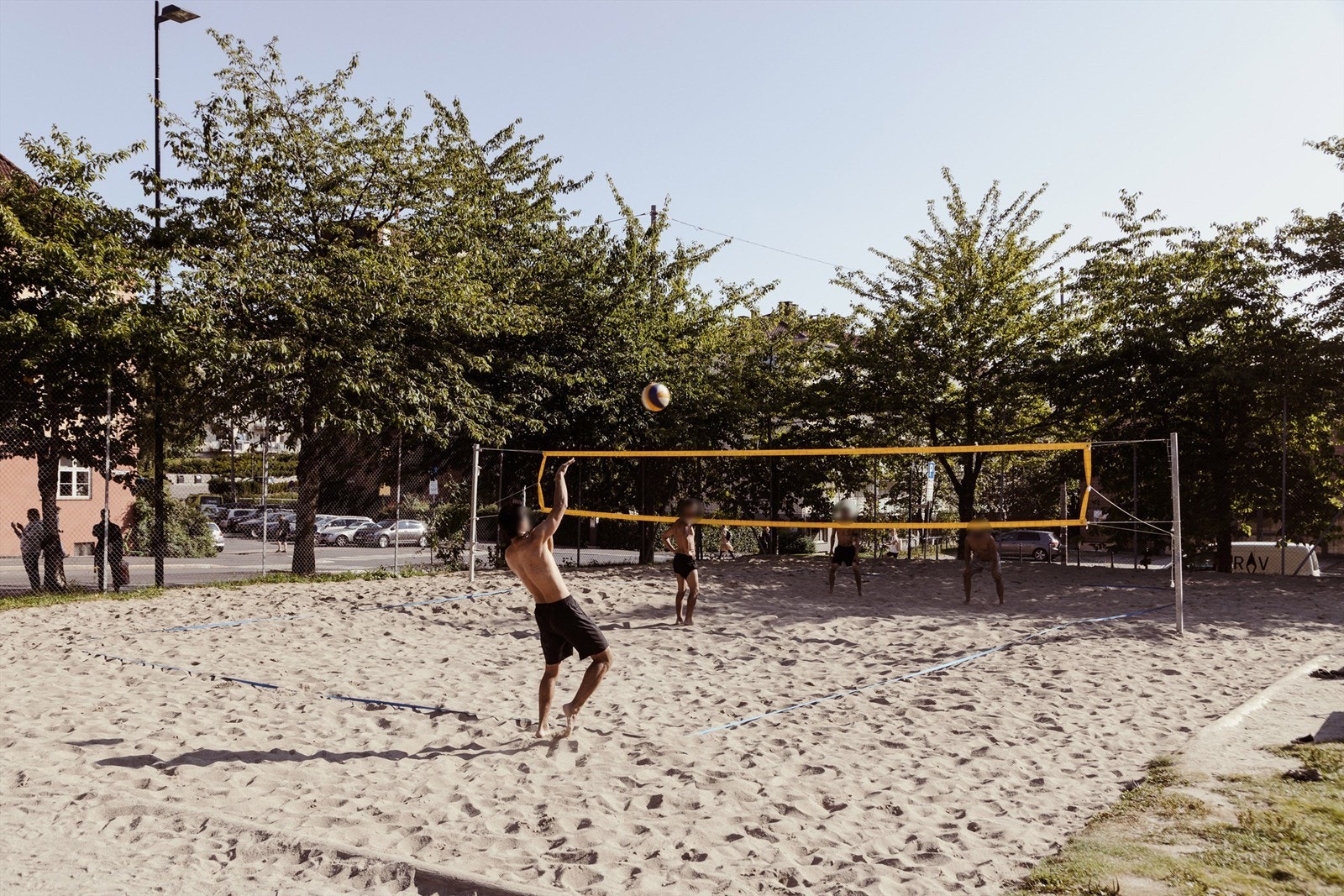 Lilleborg sandvolleyballbaner Galleribilde