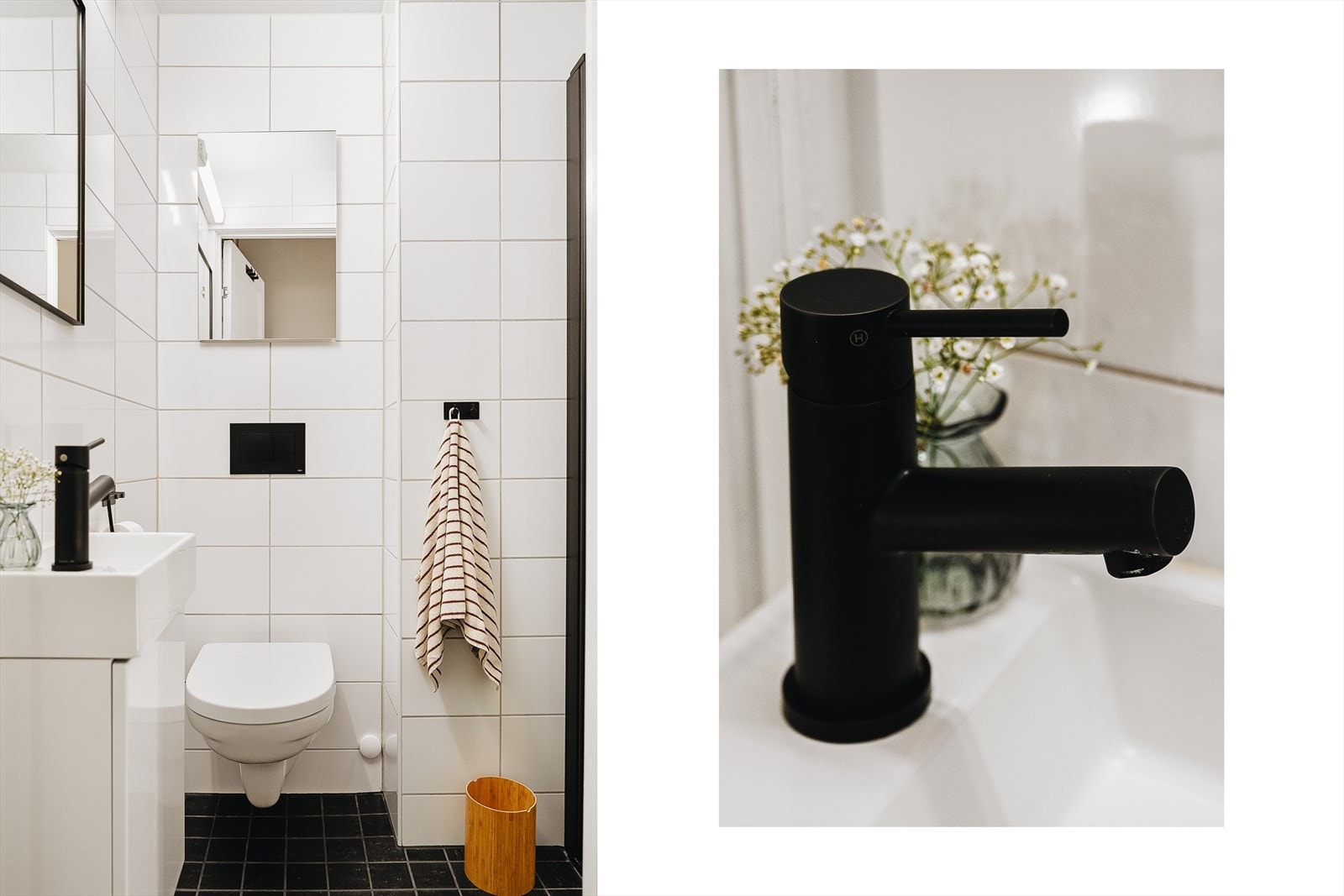 Badet ble renovert i 2022, og det foreligger dokumentasjon på utført arbeid. Speilskap med plass til oppbevaring av baderomsartikler. Galleribilde