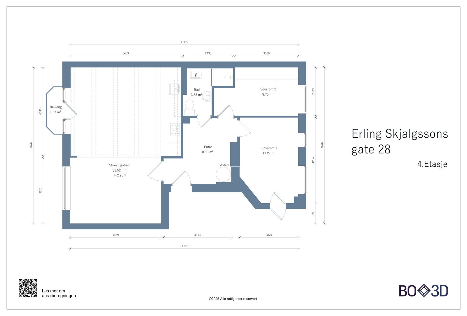 Plantegning. Galleribilde