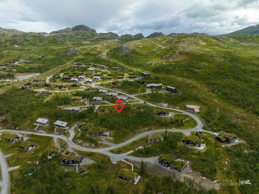 Tomten nyter en fantastisk beliggenhet i Gaustadtoppen naturpark - 1001 m.o.h. Galleribilde