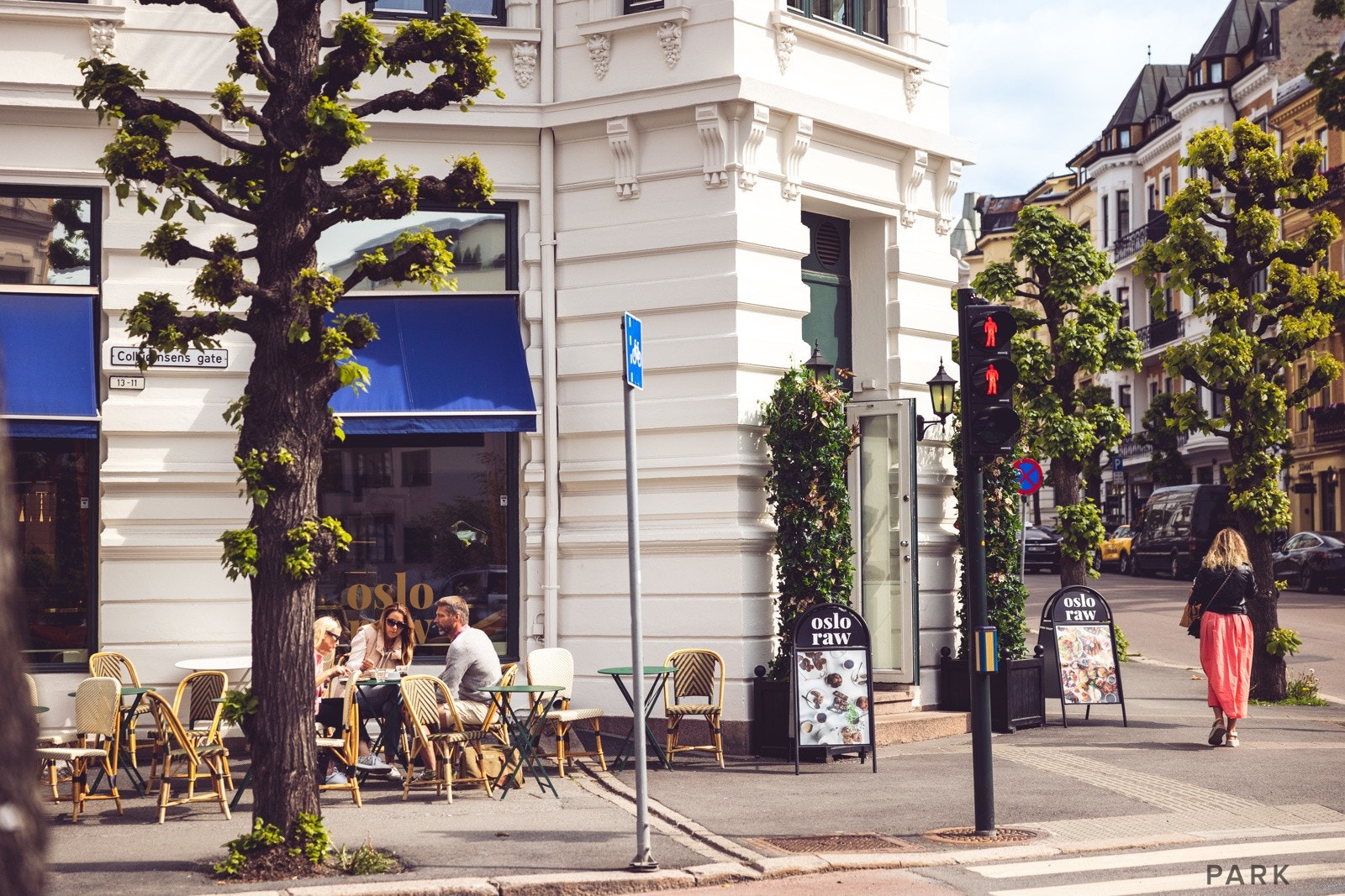 Nabolaget er fullspekket med populære kaféer, interiørforretninger og klesbutikker Galleribilde