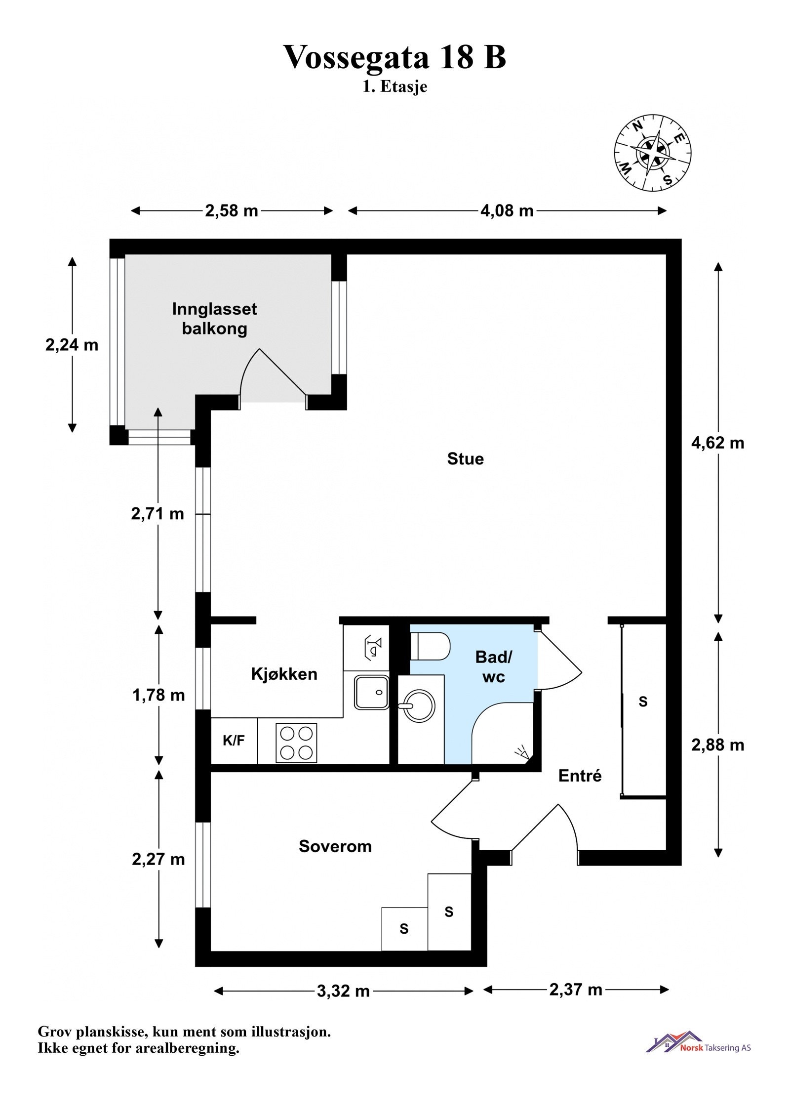 Boligen har en god planløsning. Galleribilde