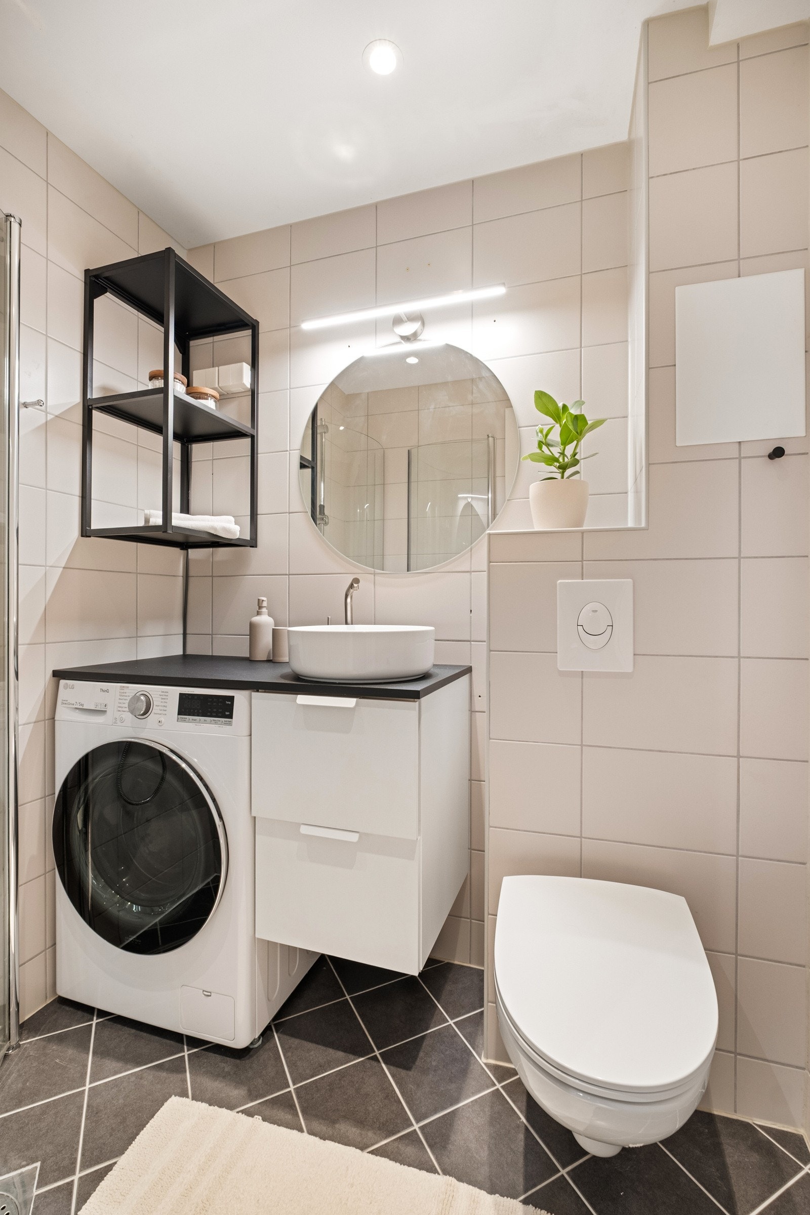 Badene ble rehabilitert i regi av borettslaget i 2016/2017. Galleribilde