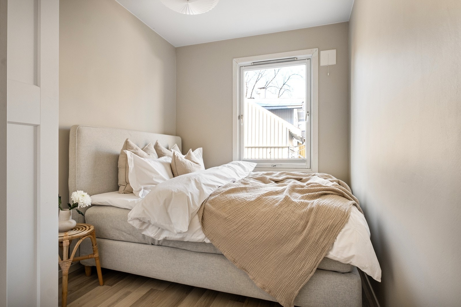 Soverommet har plass til dobbeltseng. Galleribilde