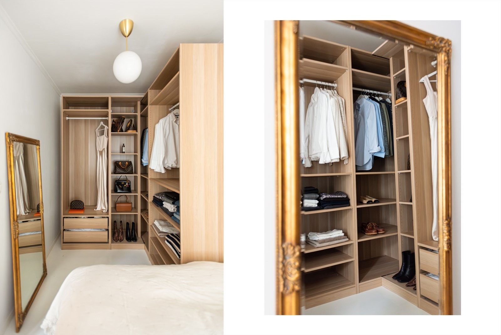 Hyggelig soverom med mye skapplass Galleribilde