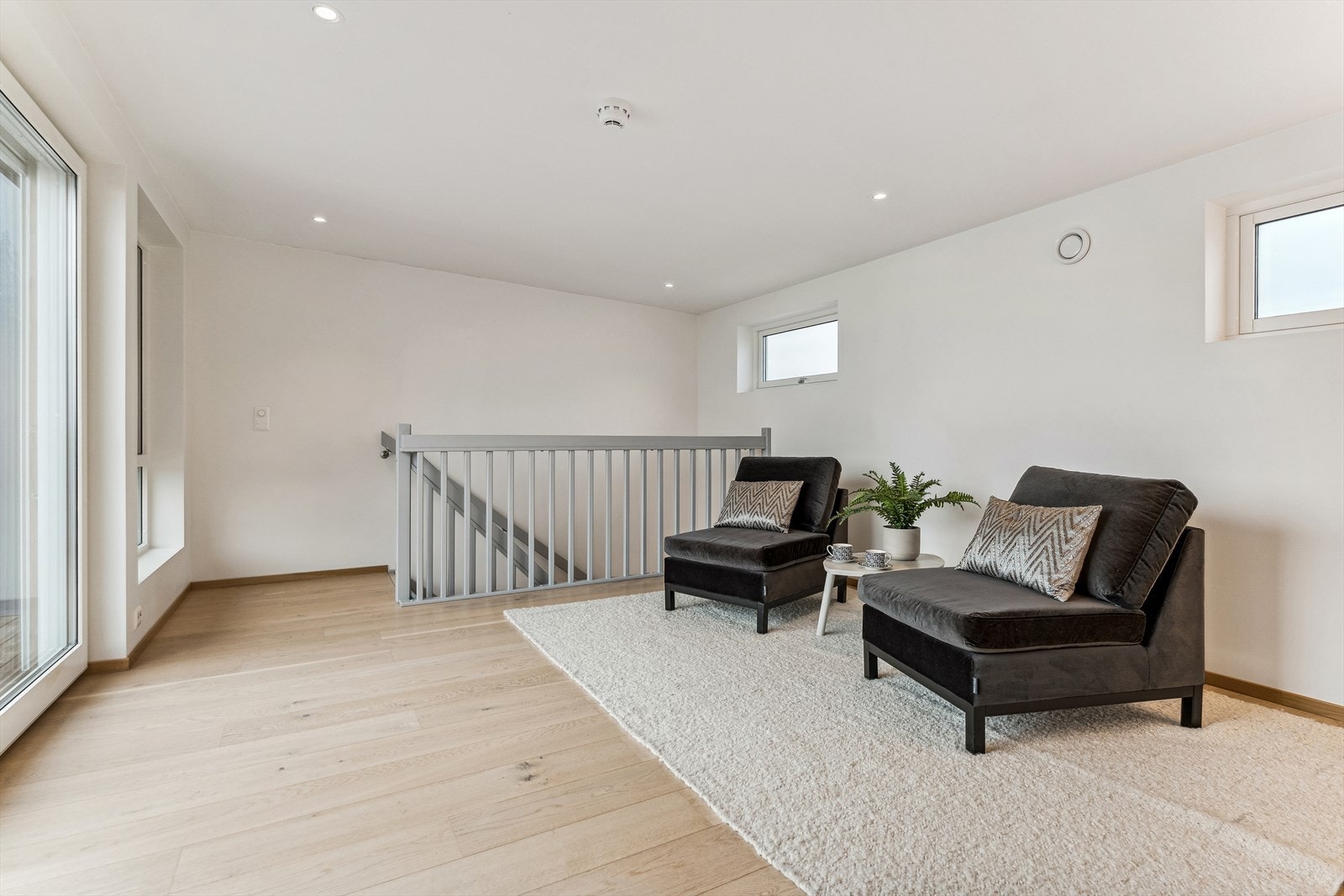 Loftstova er den perfekte staden for å trekke seg litt tilbake i fred og ro. Galleribilde