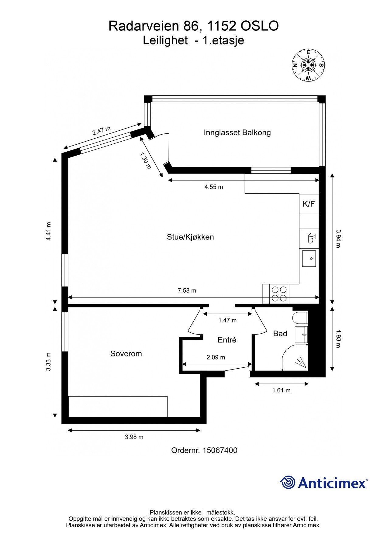 Plantegning. Galleribilde