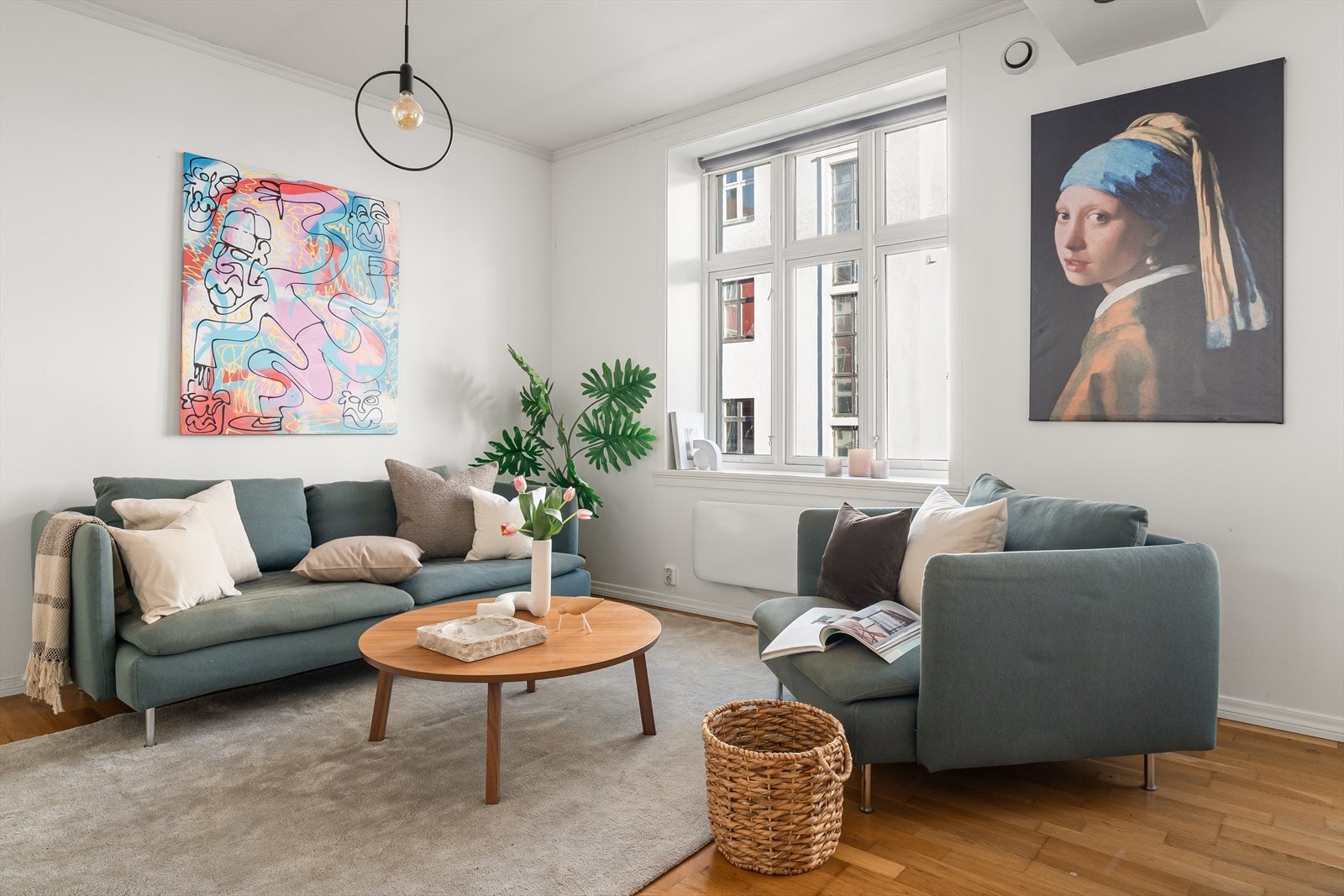 Tiltalende 3-roms leilighet med attraktiv beliggenhet i sentrum. Galleribilde