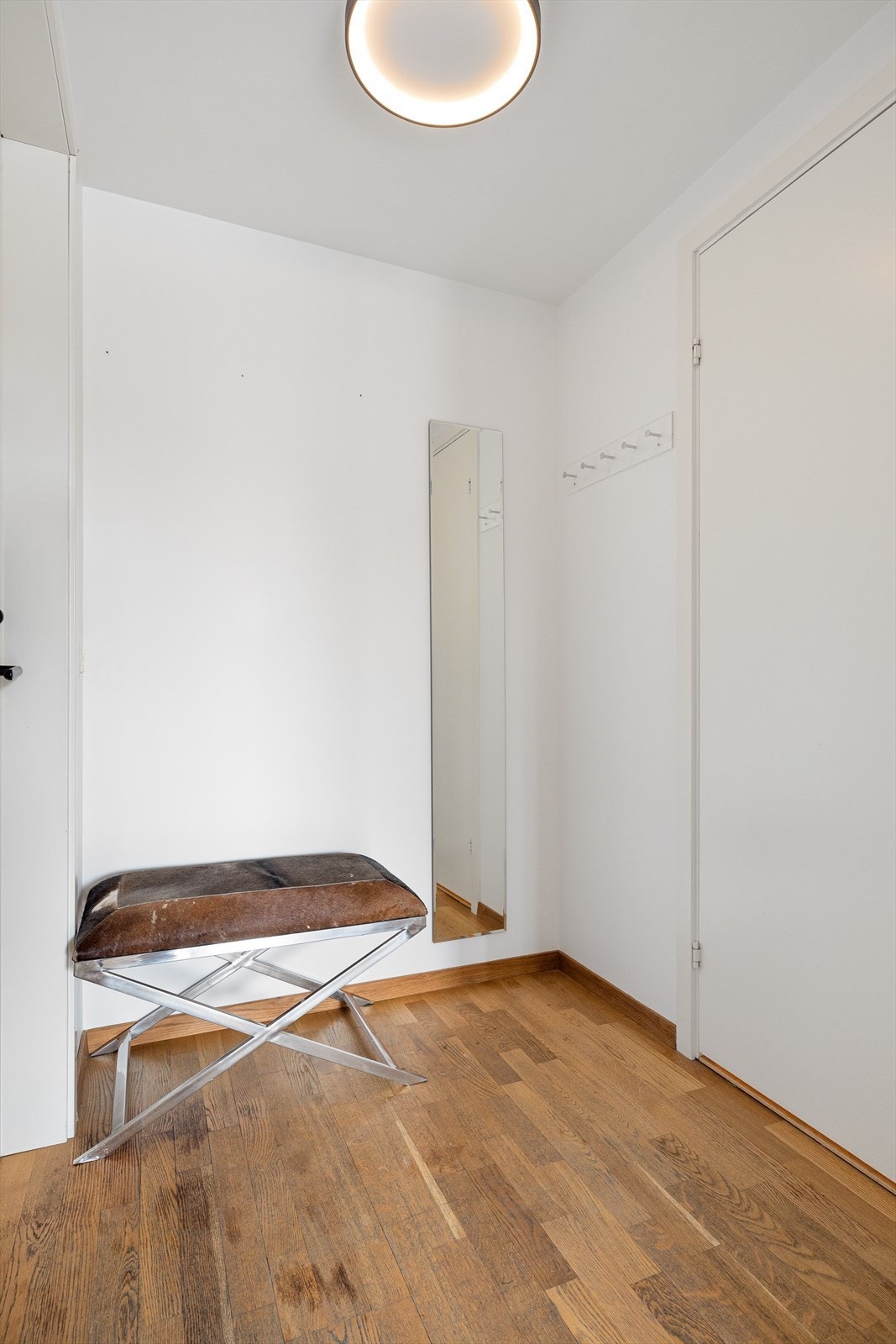 Entré med plass til anheng av klær og sko. Galleribilde