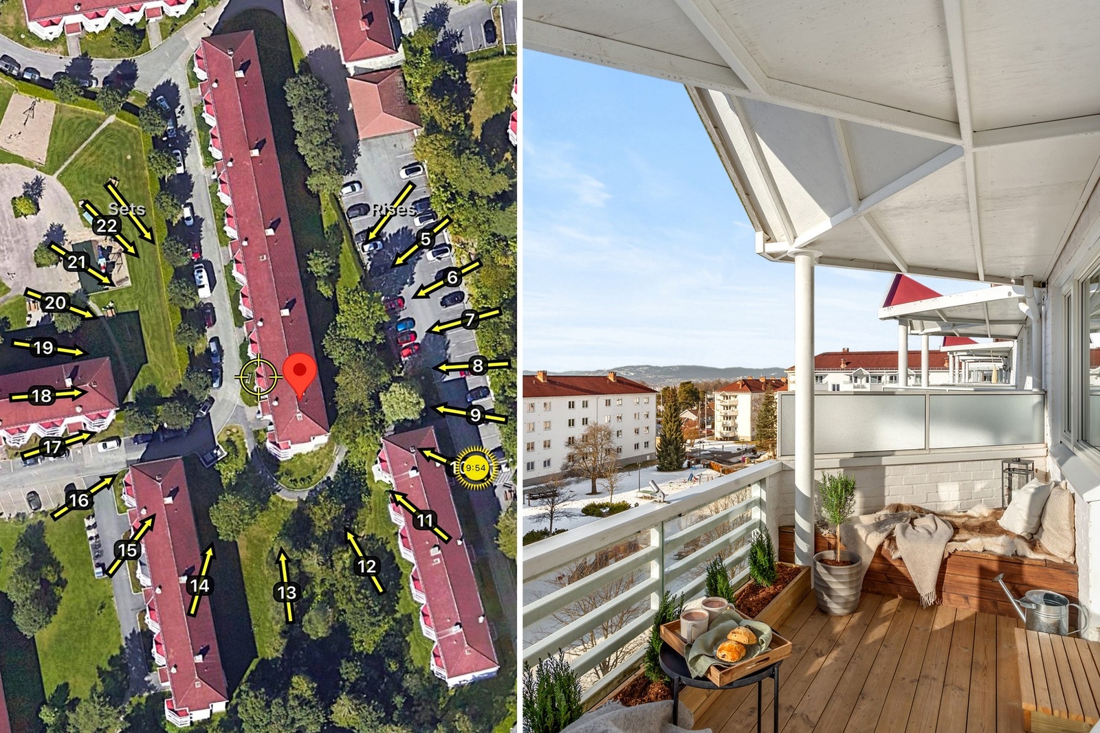 De gode solforholdene kombinert med fritt og luftig utsyn gjør at sommerdagene kan nytes til det fulle. Galleribilde