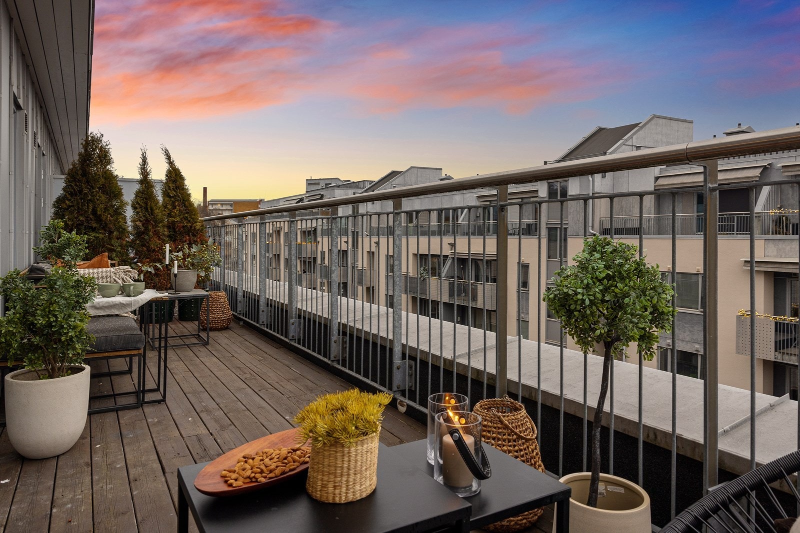 Boligen har fantastisk utsikt over Oslo by. Galleribilde