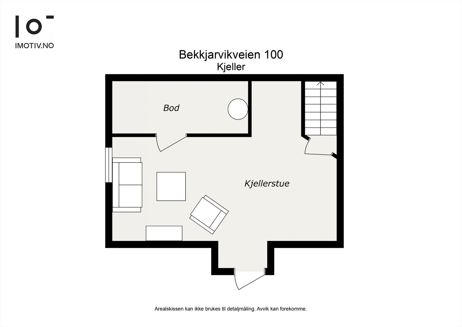- Plantegning underetasje - Galleribilde