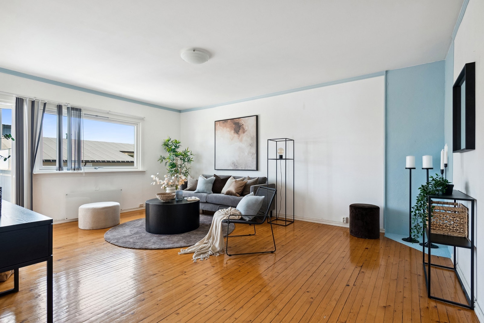 Velkommen til Wergelands gate 1D, en lys og romslig 3-romsleilighet. Galleribilde