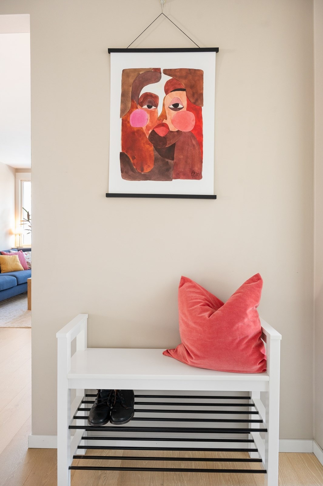 God plass til en kommode og eller skohylle. Galleribilde