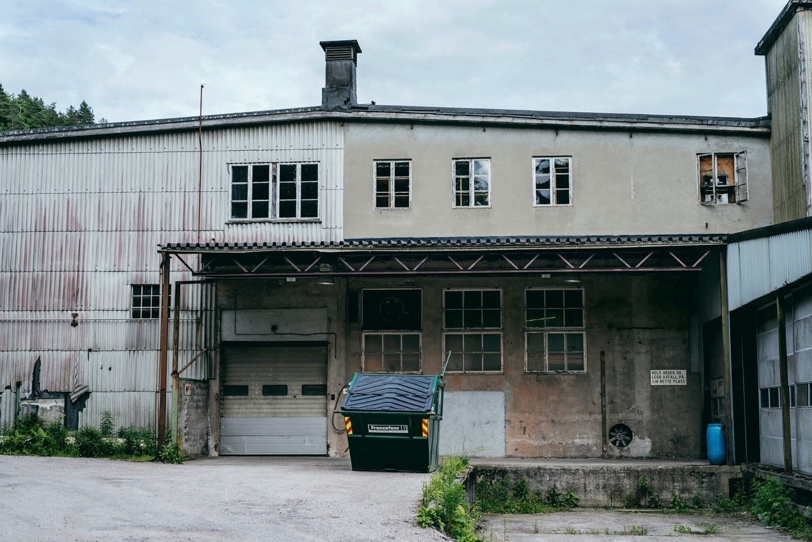 Rampe inn til hallen Galleribilde