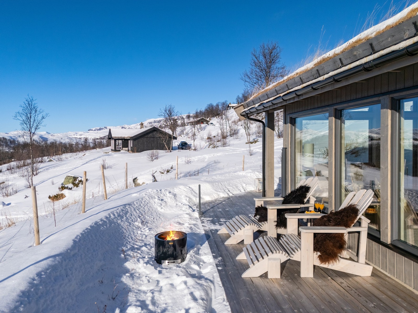Her kan solen nytes fra tidlig om morgningen til sent på kvelden på sommeren. Galleribilde