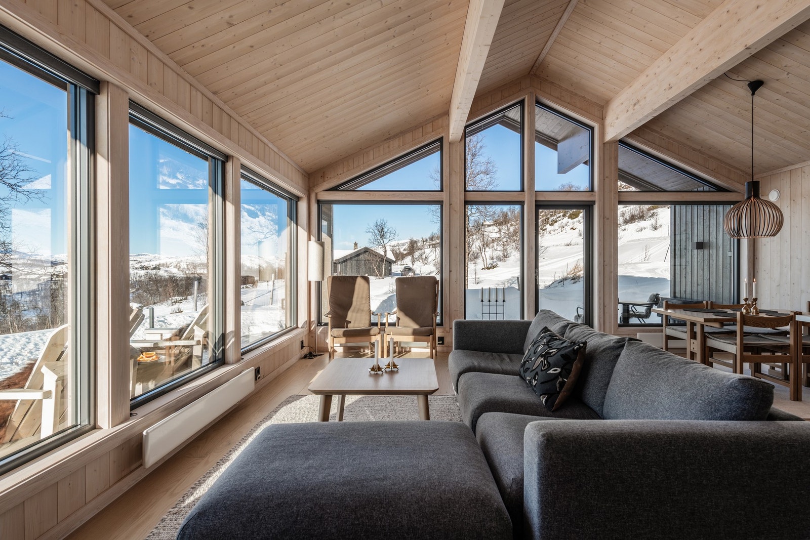 God plass til en sofagruppe. Galleribilde