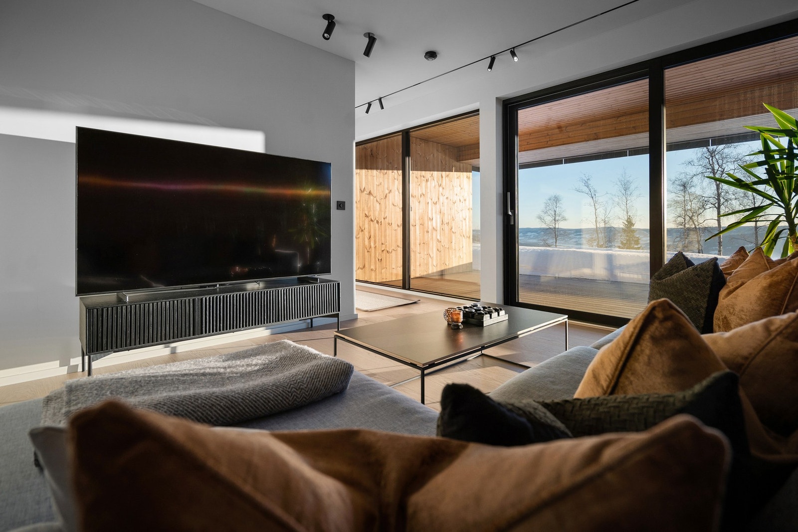 TV-stue. Galleribilde