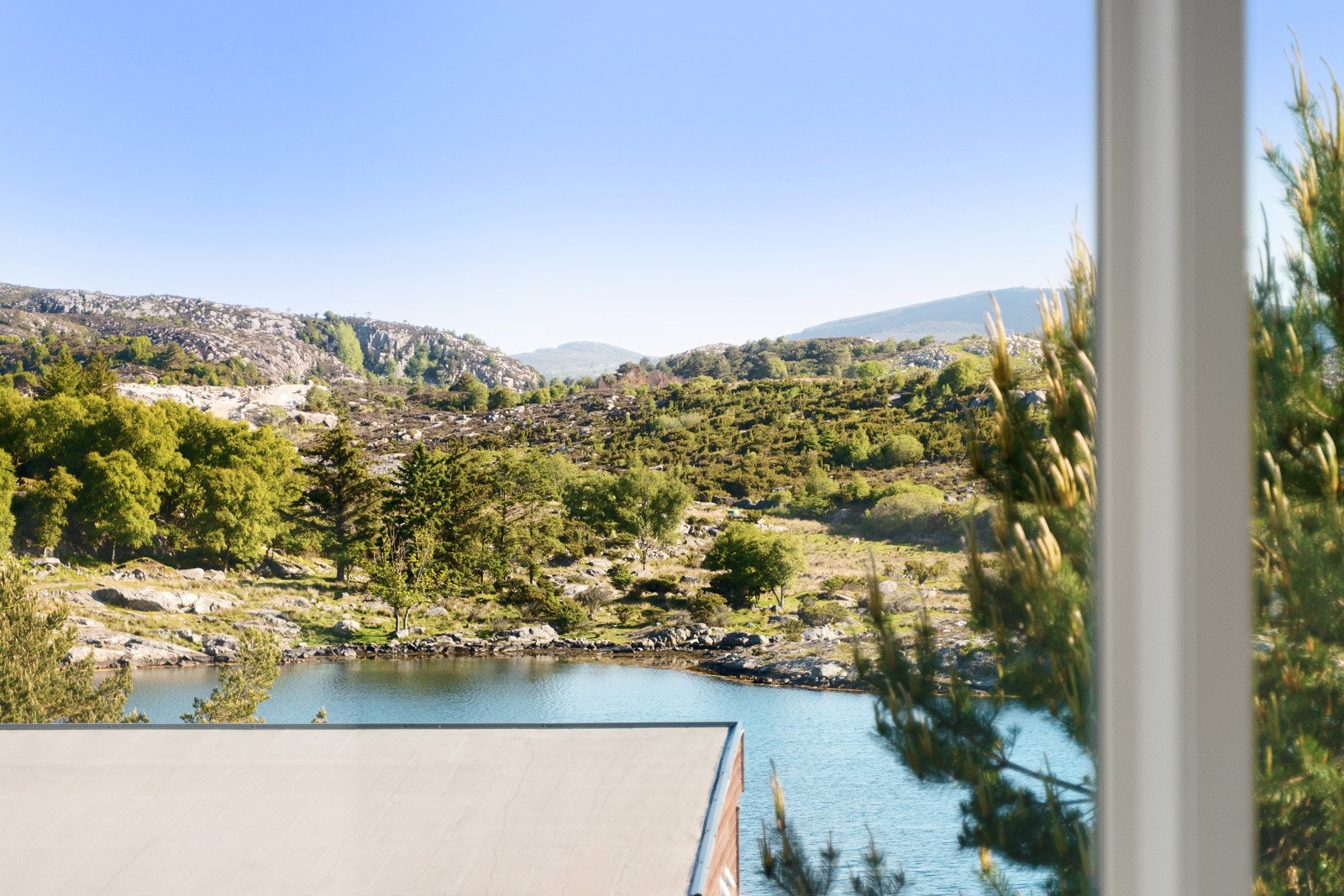 utsikt fra stuen Galleribilde