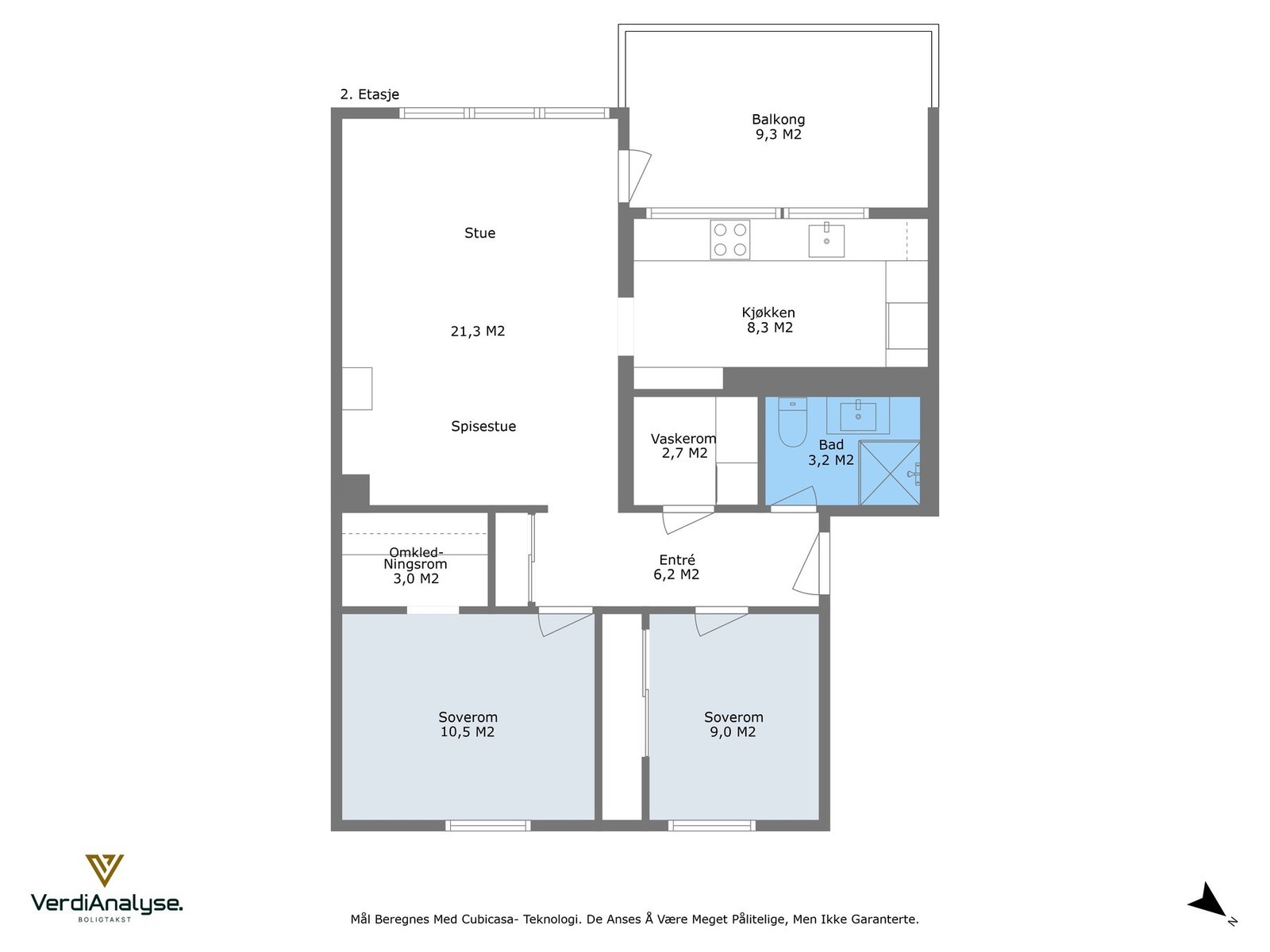 Planskisse. Galleribilde