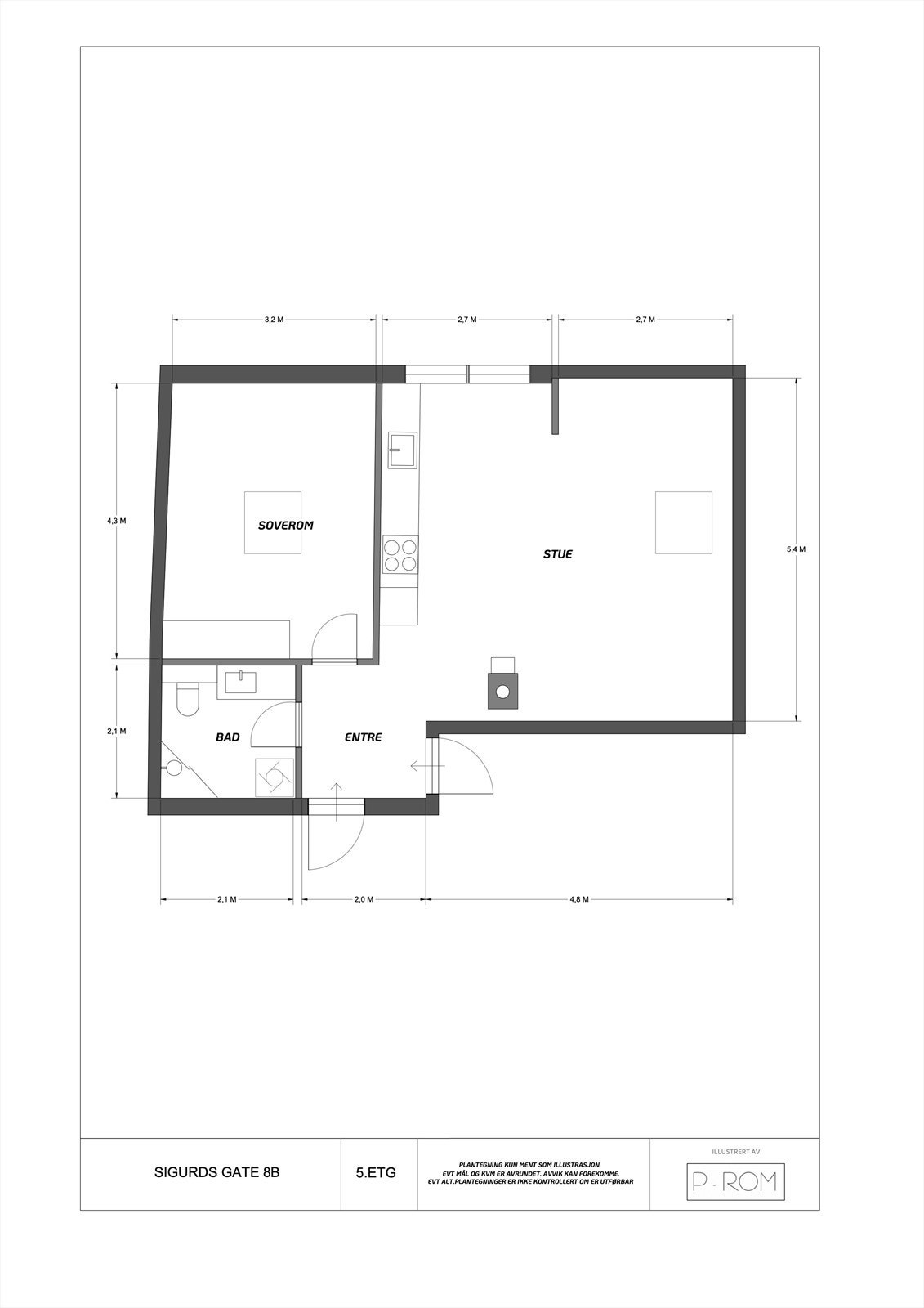 Plantegning. Galleribilde