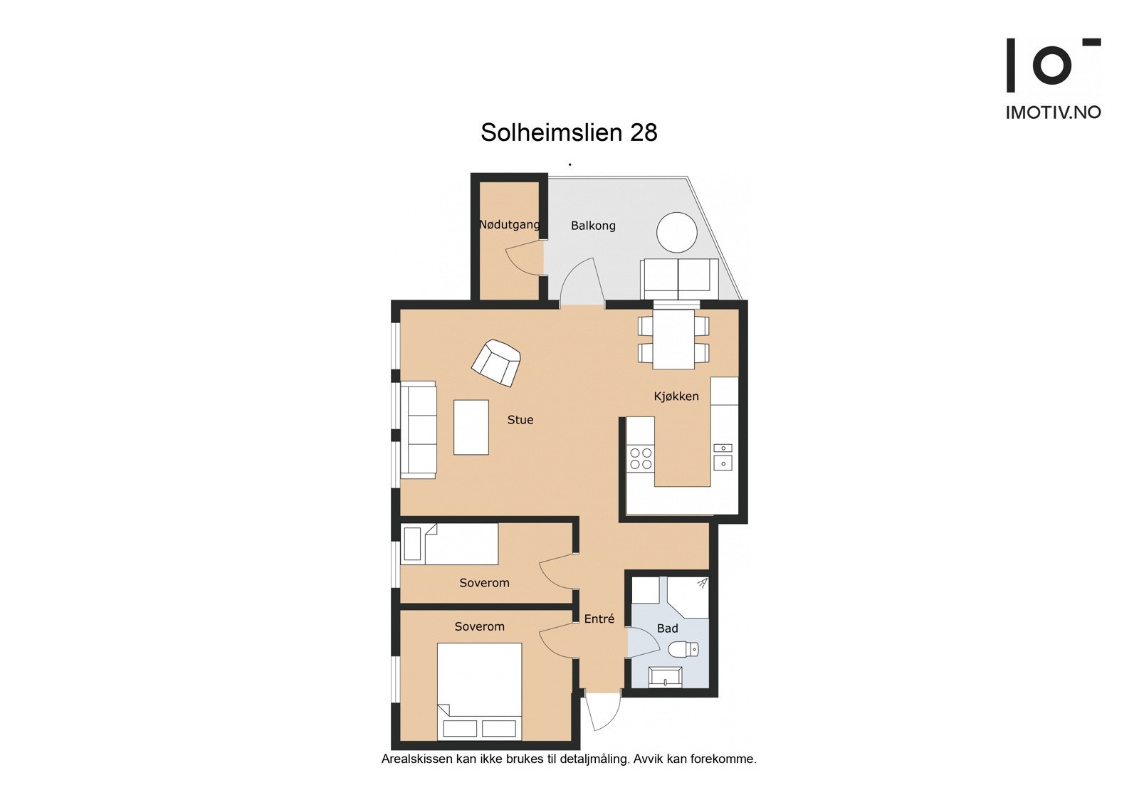 Leiligheten har en meget funksjonell planløsning. Galleribilde