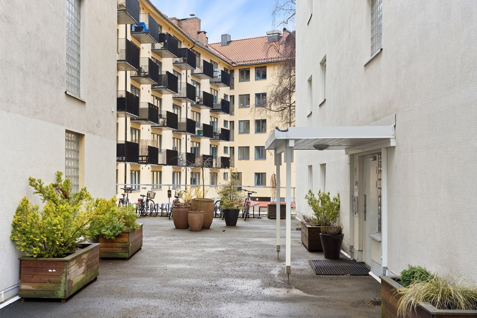 Borettslaget består av 65 andelsleiligheter. Galleribilde