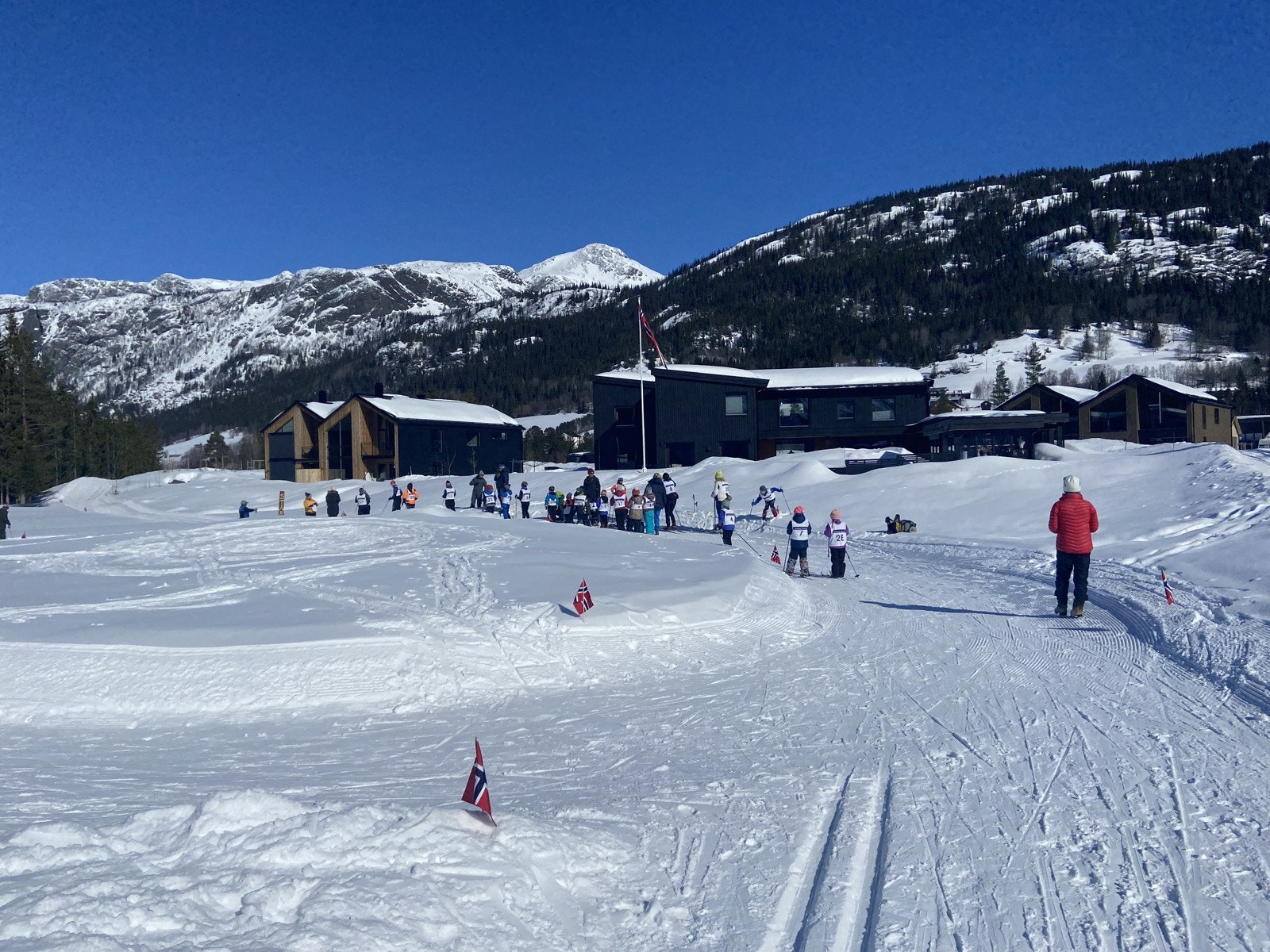 Langrennsløypa på Svøo. Galleribilde