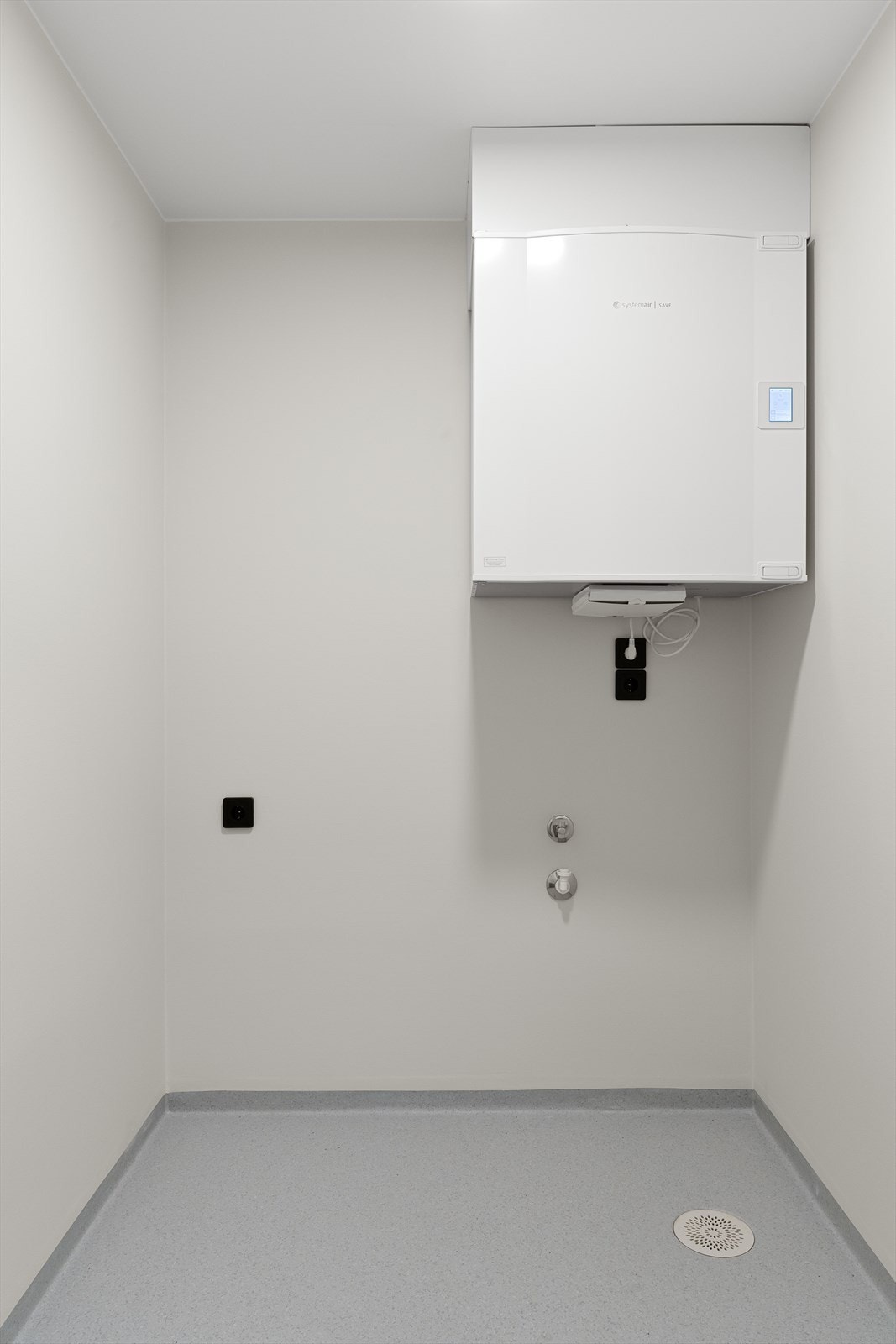 Eget vaskerom som kan sies å være svært praktisk. Galleribilde