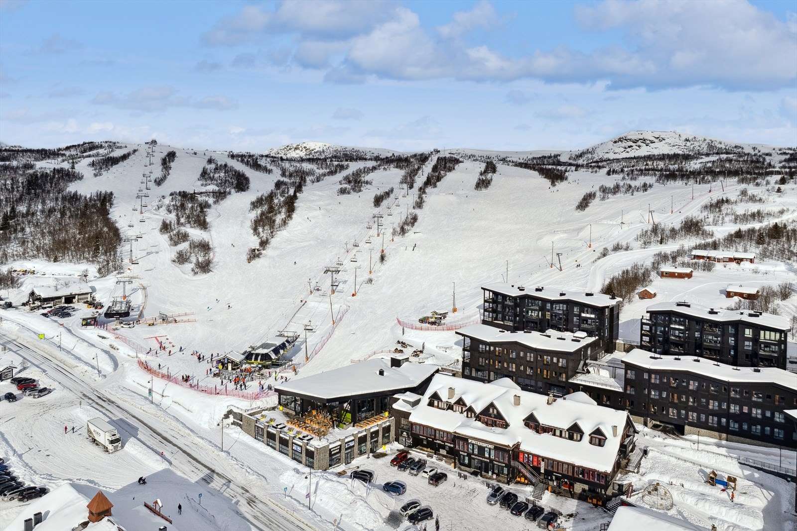 Et eldorado for den skiglade. Her er det bare å spenne på seg skiene og glede seg over en flott dag i skiløypene. Galleribilde
