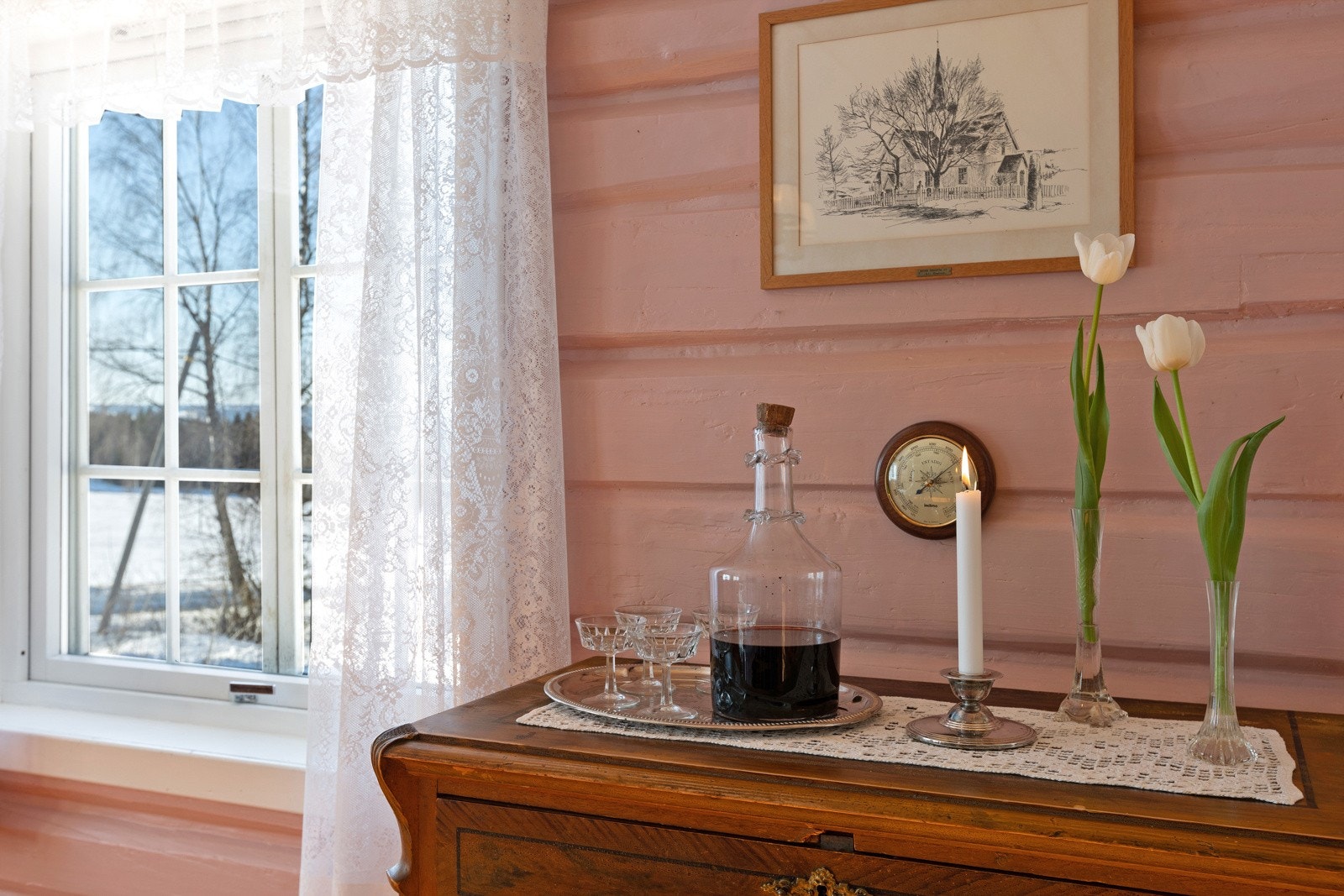 Brøttum er ei aktiv bygd og kun 15-20 min kjøring fra Lillehammer og Moelv Galleribilde