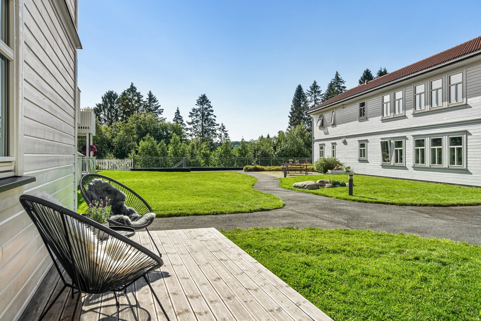 Her kan man nyte fine sommerdager! Galleribilde