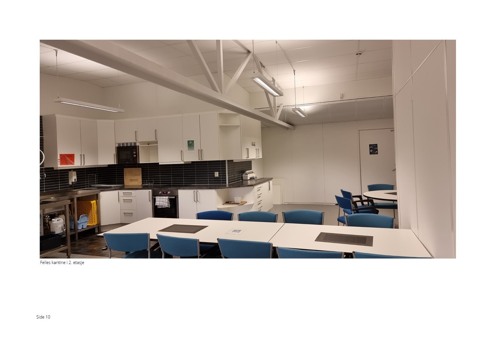 Felles kantine 2. etasje Galleribilde